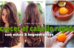 Como hacer crecer el cabello rápido con estos 3 ingredientes utilizado por esta mujer