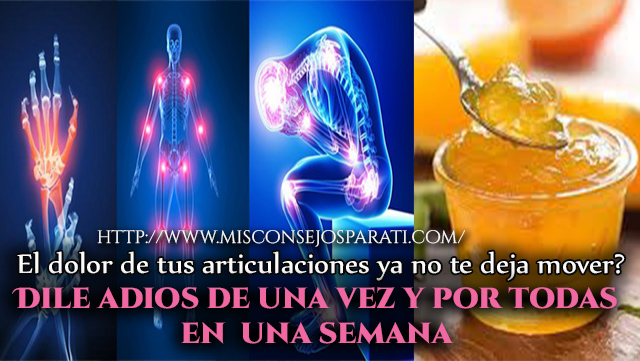 La forma mas fácil y efectiva de aliviar los dolores de las articulaciones, espalda y pies