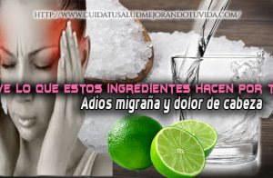 El mejor remedio para aliviar la migraña y el dolor de cabeza