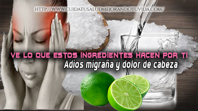 El mejor remedio para aliviar la migraña y el dolor de cabeza