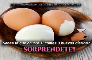 Que pasa cuando comemos tres huevos ?