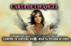 Carta de un bello ángel
