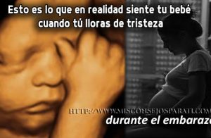 Esto es lo que en realidad siente tu bebé cuando tú lloras de tristeza durante el embarazo