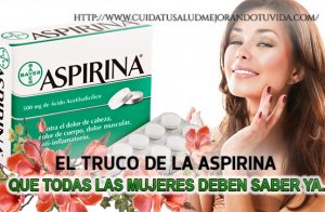 Conoce el los usos de la aspirina