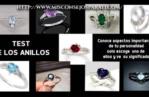test de los anillos, conoce personalidad.