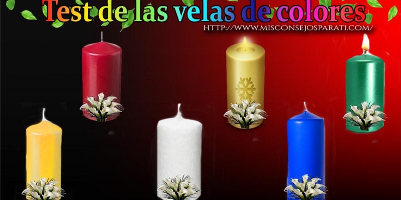 Test de las velas de colores