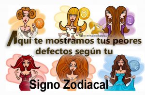 Aquí  tenemos tus  defectos, según tu horóscopo. ( primer parte)