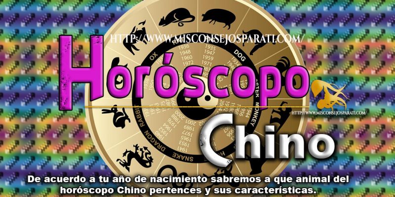 Característica de tu signo chino.