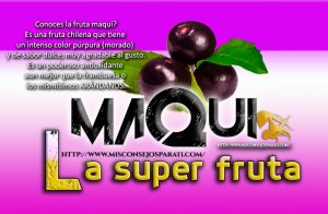 Maqui, la fruta que puede ayudarte a combatir el cáncer, disminuir la grasa, limpiar tus riñones y es antioxidante.
