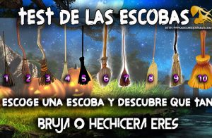 Test de las escobas, todas tenemos algo de brujas.