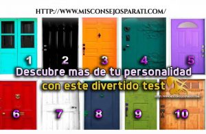 Escoge la puerta que mas se ajusta a tu preferencia.