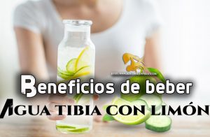 Beneficios de beber agua tibia con limón