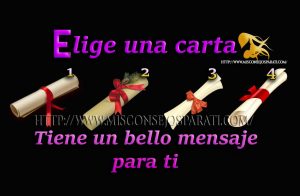 Elige una carta ella tiene un bello mensaje para ti.