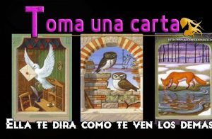 Toma una carta y ella te dirá como te ven lo demás a ti