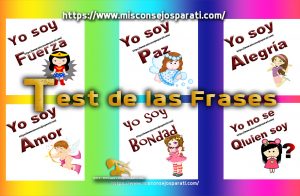 Elige la frase que mas te identifica y descubre el significado