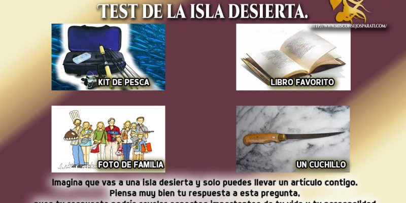 Test de la isla desierta.