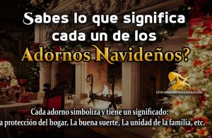 El significado de los adornos de Navidad.