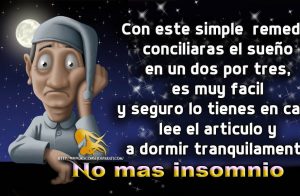 Vuelve a conciliar el sueño.