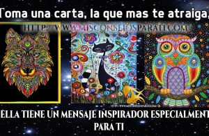 Toma una carta, la que mas te atraiga, ella tiene un mensaje inspirador especialmente para ti.
