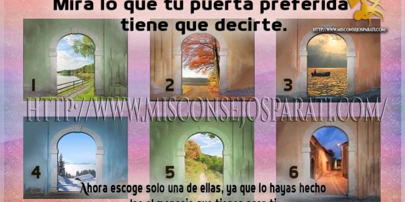 Mira lo que tu puerta preferida tiene que decirte.