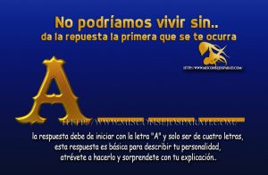 No podríamos vivir sin.. da la repuesta la primera que se te ocurra
