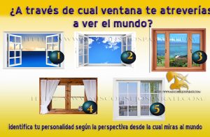 ¿A través de cual ventana te atreverías a ver el mundo?