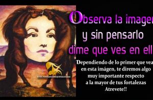 Observa la siguiente imagen y dime que es lo que vez primero, dependiendo de tus respuesta, sabrás la mayor de tus fortalezas