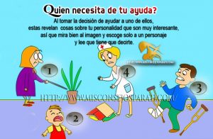 Mira la imagen y di quien necesita mas de ti?