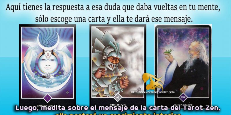 Aquí tienes la respuesta a esa duda que daba vueltas en tu mente, sólo escoge una carta y ella te dará ese mensaje.