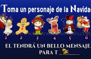 Toma un personaje de la navidad, y el tendrá un bello mensaje para ti.