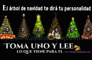 El árbol de Navidad te dirá tu personalidad, toma uno y lee lo que tiene para ti.