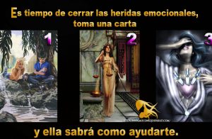 Es tiempo de cerrar las heridas emocionales, toma una carta y ella sabrá como ayudarte.
