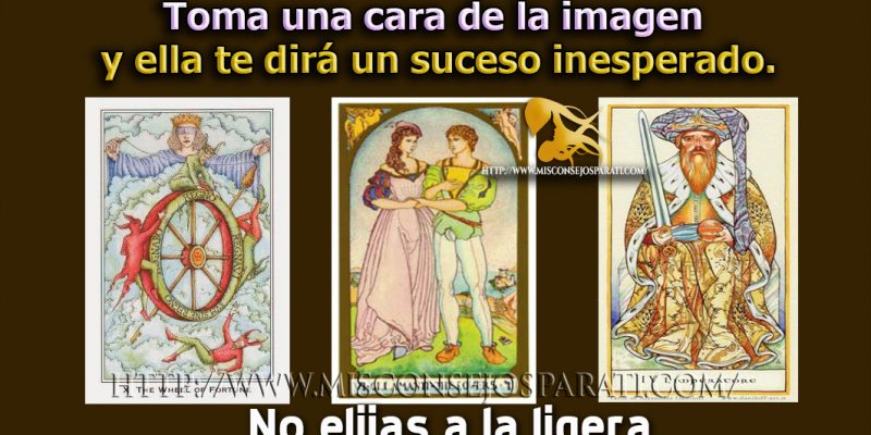 Toma una cara de la imagen y ella te dirá un suceso inesperado.