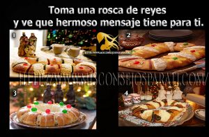 Toma una rosca de reyes y ve que hermoso mensaje tiene para ti.