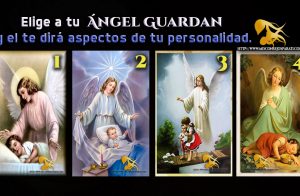 Elige a tu  Ángel Guardan y el te dirá aspectos de tu personalidad.