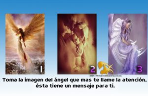 Toma la imagen del ángel que mas te llame la atención, ésta tiene un mensaje para ti.