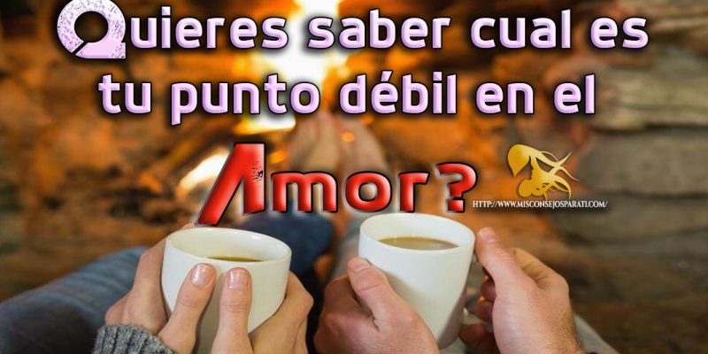 Conoce tu punto débil y tu horóscopo te lo dice.