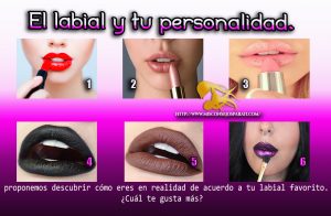 El labial y tu personalidad.