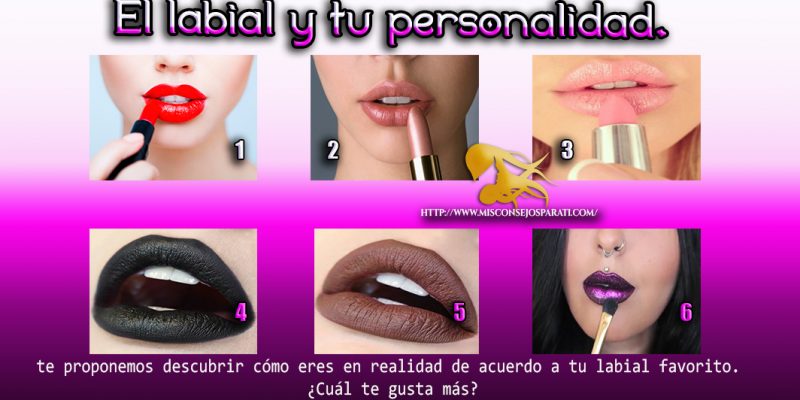 El labial y tu personalidad.