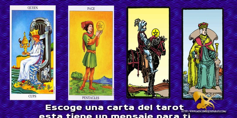 Escoge una carta del tarot esta tiene un mensaje para ti.