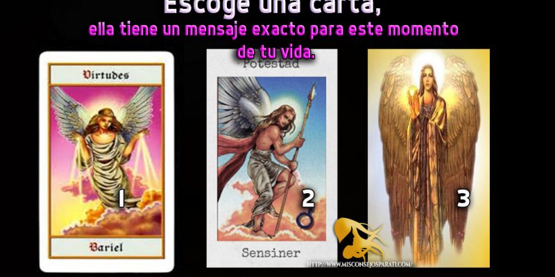 Escoge una carta, ella tiene un mensaje exacto para este momento de tu vida.