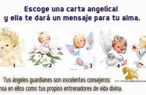 Escoge una carta angelical y ella te dará un mensaje para tu alma.