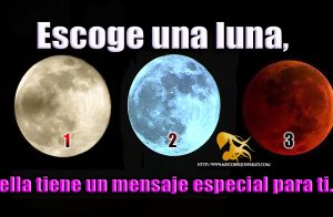 Escoge una luna, ella tiene un mensaje especial para ti.
