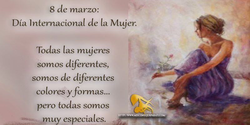Un mujer como tu, como yo.