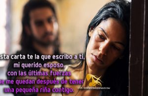 Esta carta es para ti amado esposo.