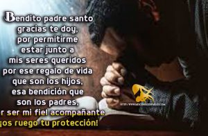 Agradecer antes de ir a descansar.