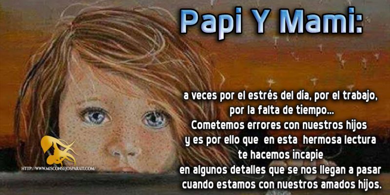 Esto es para ti papá y mamá.