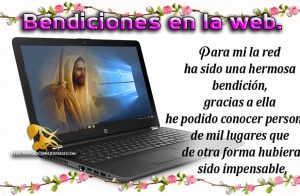 Bendiciones en la web.