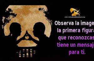 Observa la imagen, la primera figura que reconozcas tiene un mensaje para ti.