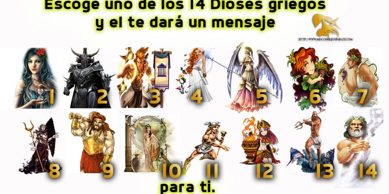 Escoge un Dios  griego y el te dará un mensaje para ti.